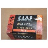 17 Federal Ultra Shok 12 Gauge 3" Steel BB Shot Shotshells