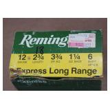 18 Remington Express 12 Gauge 2-3/4" 6 Shot Shotshells