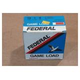 25 Federal Game Load 12 Gauge 2-3/4" 8 Shot Shotshells