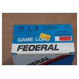 25 Federal Game Load 12 Gauge 2-3/4" 8 Shot Shotshells