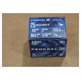 25 Federal Game Load .410 Bore 3" 7-1/2 Shot Shotshells