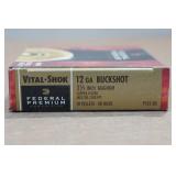5 Federal Vital Shok 12 Gauge 3-1/2" Magnum 00 Buck Shotshells