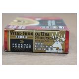 5 Federal Vital Shok 12 Gauge 2-3/4" Truball Rifled HP Slugs