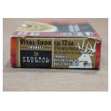 5 Federal Vital Shok 12 Gauge 2-3/4" Truball Rifled HP Slugs