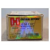 6 Hornady Critical Defense 12 Gauge 2-3/4" 00 Buck Shotshells