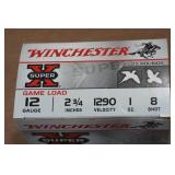 25 Winchester Super-X 12 Gauge 2-3/4" 8 Shot Shotshells
