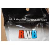 *3* RWB 30 Round Steel AR Magazines