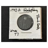 1943 Third Reich Reichspfennig