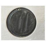 1943 Third Reich Reichspfennig