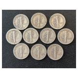 Mercury Silver Dimes