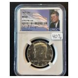 1967 Kennedy Half Dollar NGC MS64