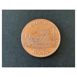 1 Ounce .999 Fine Copper Round Trump