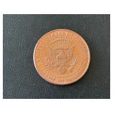 1 Ounce .999 Fine Copper Round Trump