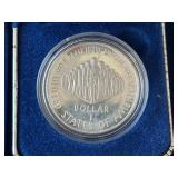 1987-S Constitution Silver Dollar