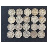 Mercury Silver Dimes