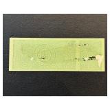 1933 UND Vs. TCU Football Ticket Stub