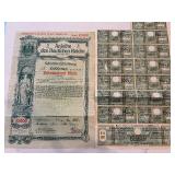 German War Bond From WWI