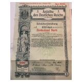 German War Bond From WWI