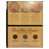 Three Rare Cent Collection