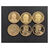 Presidential and Sacagawea Dollars