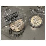 Coins and Small Storage Case