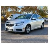 2014 CHEVROLET CRUZE 1LT AUTO *Prior Certified Pre-Owned* (NO RESERVE)