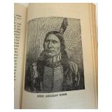 Antique INDIAN HORRORS or Massacres By The Red Men Book 1891