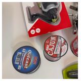 Lot of Fishing Accessories Including Reel NIP