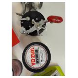 Lot of Fishing Accessories Including Reel NIP