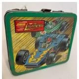 Vintage 1970 JOHNNY LIGHTNING Metal Lunchbox