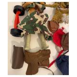 Vintage Toy Lot Including Many GI JOE ACCESSORIES