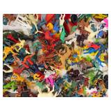 LARGE LOT of Plastic Toys, Cowboy, Western, Native, Army Men etc.