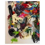 LARGE LOT of Plastic Toys, Cowboy, Western, Native, Army Men etc.