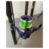 Lot of Fishing Poles, Some with Reels