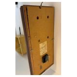 Vintage SCHMIDT Wall Mount Lighted Clock