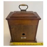 Vintage Howard Miller No 141 Cased Clock with Key - Untested