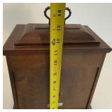 Vintage Howard Miller No 141 Cased Clock with Key - Untested