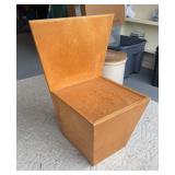 1949 Mid Century Custom Made Plywood Chair In The Style of Frank Lloyd Wright