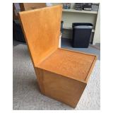 1949 Mid Century Custom Made Plywood Chair In The Style of Frank Lloyd Wright