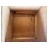 1949 Mid Century Custom Made Plywood Chair In The Style of Frank Lloyd Wright