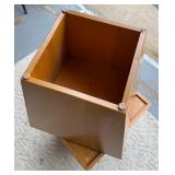 1949 Custom Made Stools / Side Tables in the Stlye of Frank Lloyd Wright #1