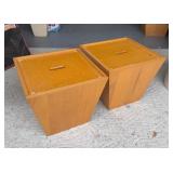 1949 Custom Made Stools / Side Tables In The Style of Frank Lloyd Wright #2