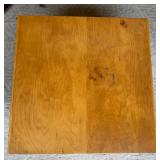 1949 Mid Century Custom Made Square Coffee Table Made In The Style of Frank Lloyd Wright