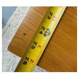 1949 Mid Century Custom Made Square Coffee Table Made In The Style of Frank Lloyd Wright