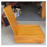 AMAZING Mid Century Lounge Chair made in the Style of Frank Lloyd Wright