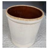 Vinatge 6 Gallon Western Stoneware Crock w/ Lid