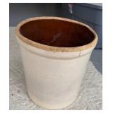 Vinatge 6 Gallon Western Stoneware Crock w/ Lid