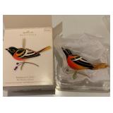 2011 Hallmark KEEPSAKE Baltimore Oriole Christmas Ornament