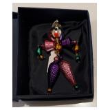 CHRISTOPHER RADKO Wiggle Man Glass Christmas Ornament