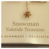 2008 Hallmark KEEPSAKE SNOWMAN Christmas Ornament